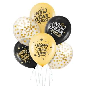 balony z helem sylwester luboń