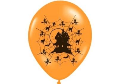 Balony Halloween Nawiedzony Dom - 7 zł/szt z helem