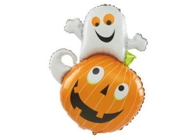 Balony Halloween duszki, pająki, czarownice, dynie, nietoperze, koty i kościotrupy 25 zł z helem