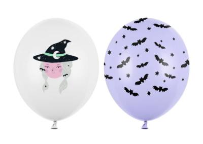 Balon Halloween Czarownica z Nietoperzami - 7 zł/szt z helem