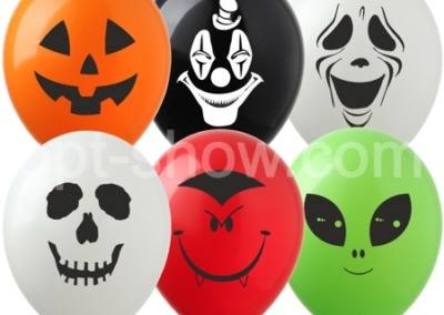 Balon Halloween Miks Kolorów Wyprzedaż ( zdjęcie jest tylko poglądowe ) - 5 zł/szt z helem