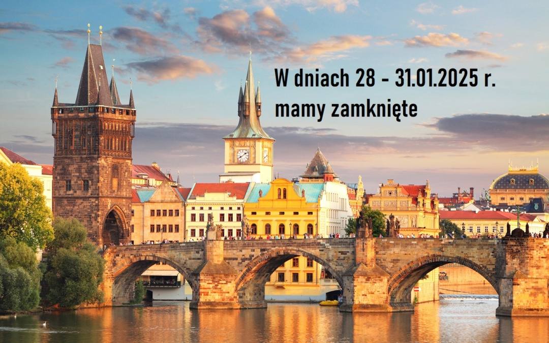W dniach 28 – 31.01 mamy zamknięte