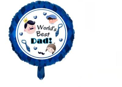 Balon World's Best Dad 19 zł z helem