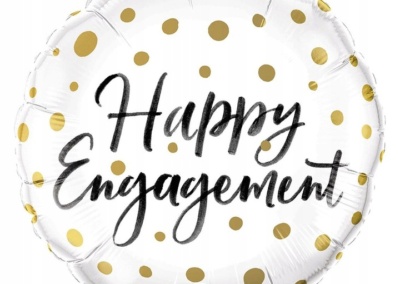 Balon Happy Engagement 25 zł z helem