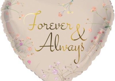 Balon Forever & Always 22 zł z helem