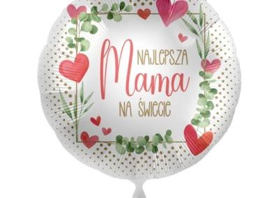 Balon na Dzień Mamy 22 zł z helem