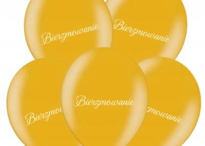 Balony Bierzmowanie 7 zł / szt z helem