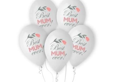 Balony na Dzień Mamy z helem 6 zł sztuka