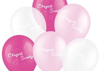 Balon Chrzest Święty 6 zł / szt z helem
