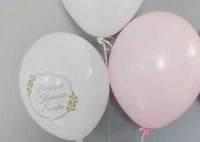 Balony z helem Komunijne