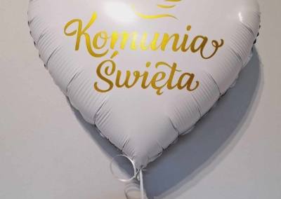 Balony z helem Komunijne