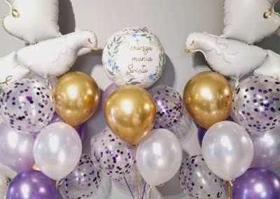 Balony z helem Komunijne