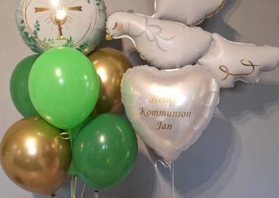 Balony z helem Komunijne