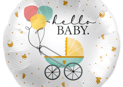Balon Hello Baby 25 zł z helem