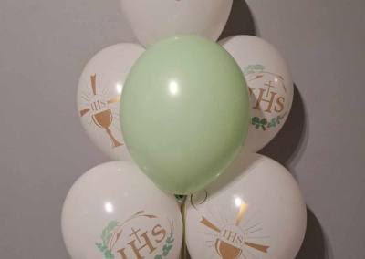 Balony z helem Komunijne