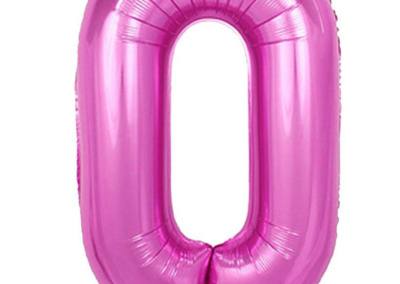 Balony końcówki serii 86 cm - Różowa - 25 zł z helem
