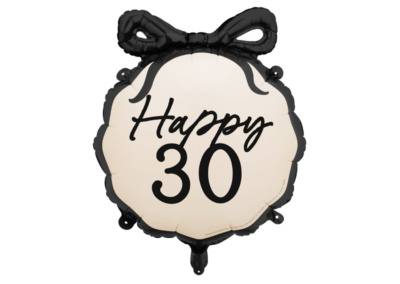 Balon 30 Urodziny 25 zł z helem