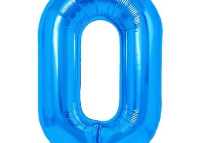 Balony końcówki serii 86 cm - Niebieski - 25 zł z helem
