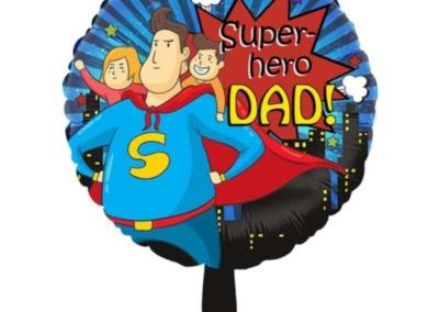 Balon Super hero Dad 19 zł z helem