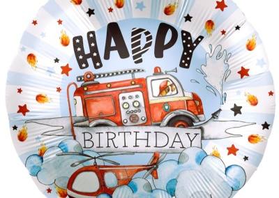 Balon Happy Birthday 25 zł z helem