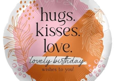 Balon Happy Birthday 25 zł z helem