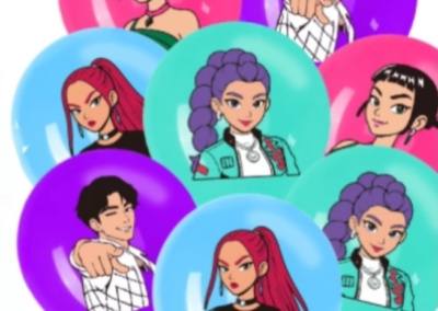 Balon z helem Demon Hunters 7.50 zł sztuka