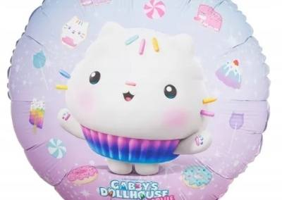 Balon z helem Koci Domek Gabi 20 zł