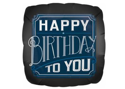 Balon Happy Birthday 17 zł z helem