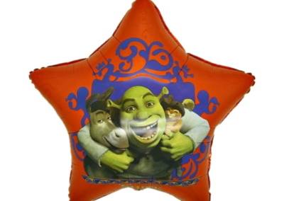 Balon Gwiazdka Shrek 25 zł z helem