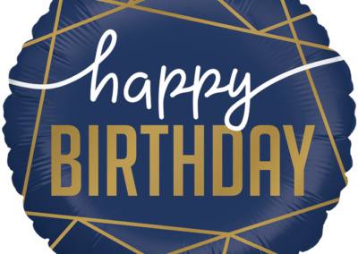 Balon Happy Birthday 22 zł z helem