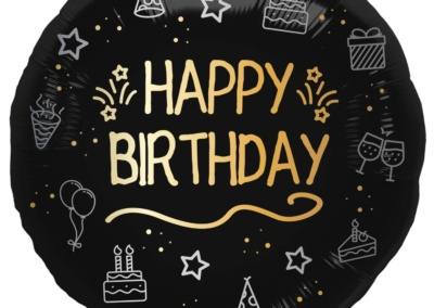 Balon Happy Birthday 22 zł z helem (6)