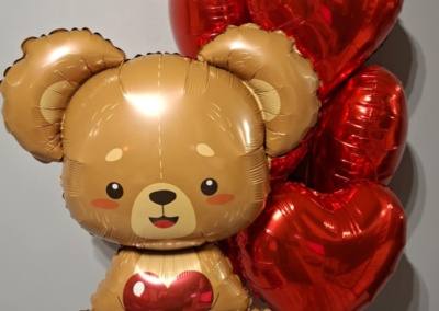 Zestaw Przykładowych Balonów Walentynkowych