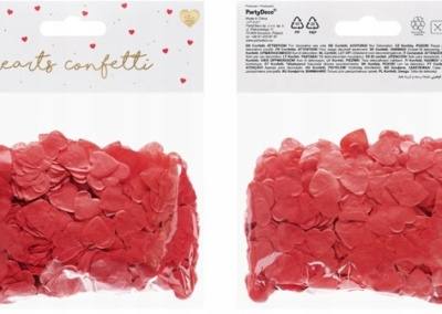 Konfetti Bibułowe Walentynki 9 zł