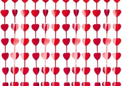 Kurtyna Serca Walentynki 10 zł