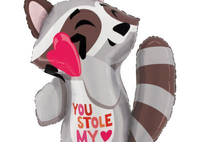 Balon Walentynkowy Szop 35 zł z helem