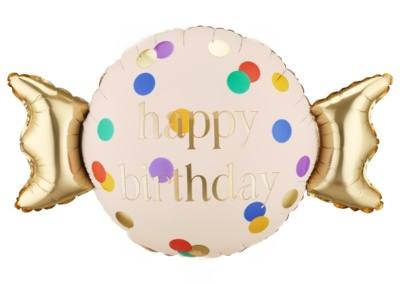Balon Happy Birthday Cukierek 22 zł z helem