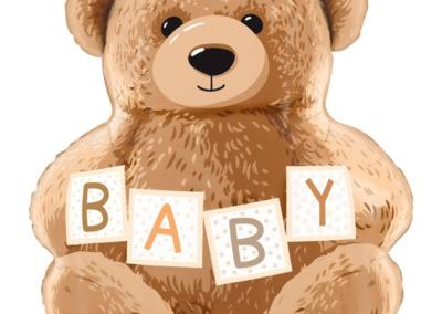 Balon Miś Baby 35 zł z helem