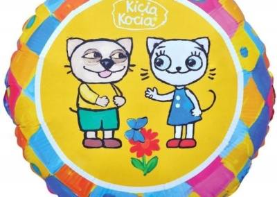 Balon z helem Kicia Kocia 22 zł